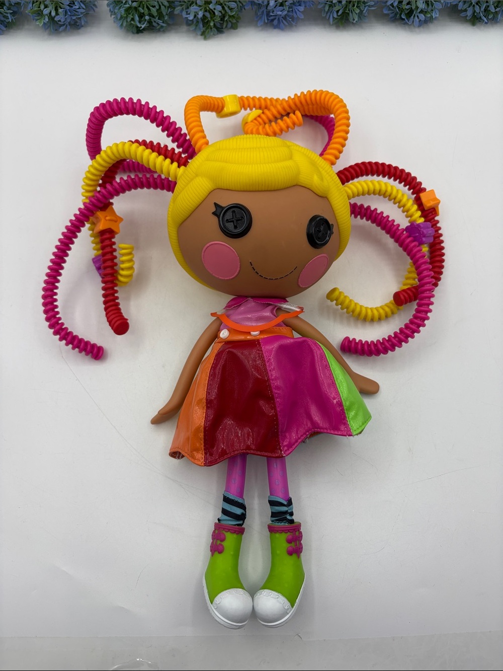 Lalaloopsy Silly Hair Doll April Sunsplash 13" Rainbow Hair Styling Doll 2010